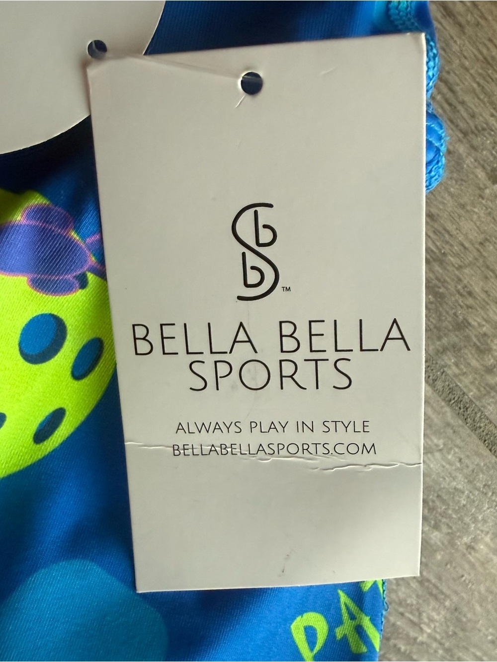 Bella Bella Sports Pickleball Kick Pleat Skort Grasshopper Print NWT M - Picture 9 of 14